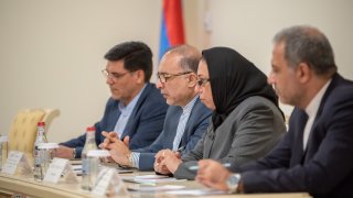 Новоназначенный посол Исламской Республики Иран в РА посетил Следственный комитет РА (фото)
